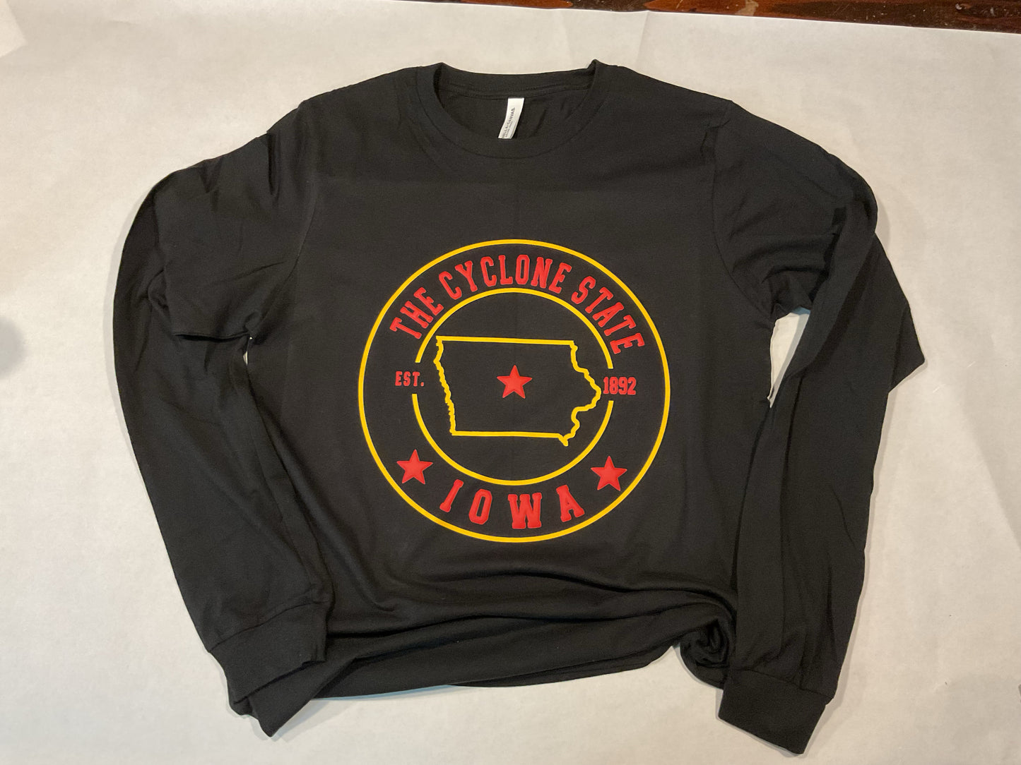 The Cyclone State Puff Long Sleeve T-shirt Large