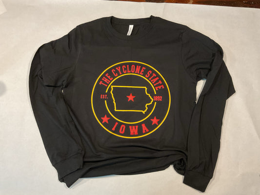 The Cyclone State Puff Long Sleeve T-shirt 3X