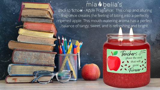 Back to School - New Apple Candle