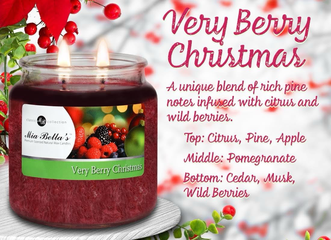 Very Berry Christmas Candle