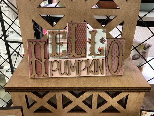 Block Hello Pumpkin