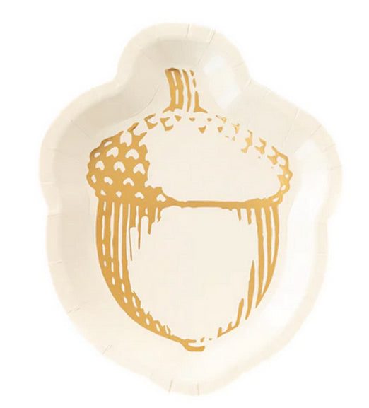 Harvest Acorn Plates