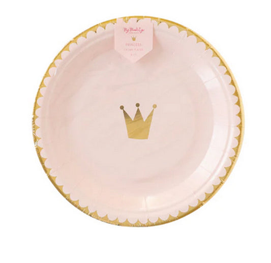 Princess crown plate