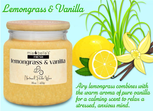 Lemograss & Vanilla Candle