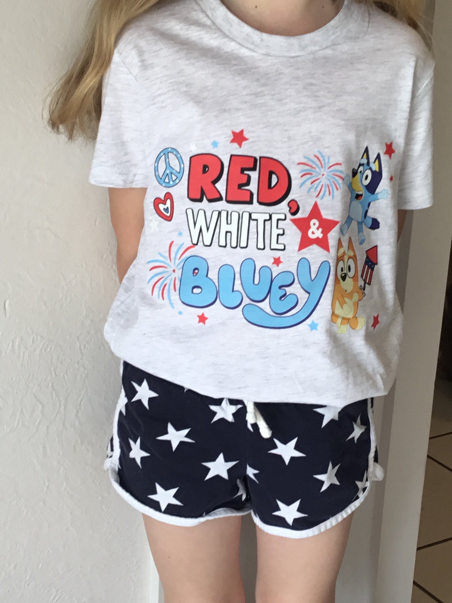 Red, White & Bluey Youth Medium