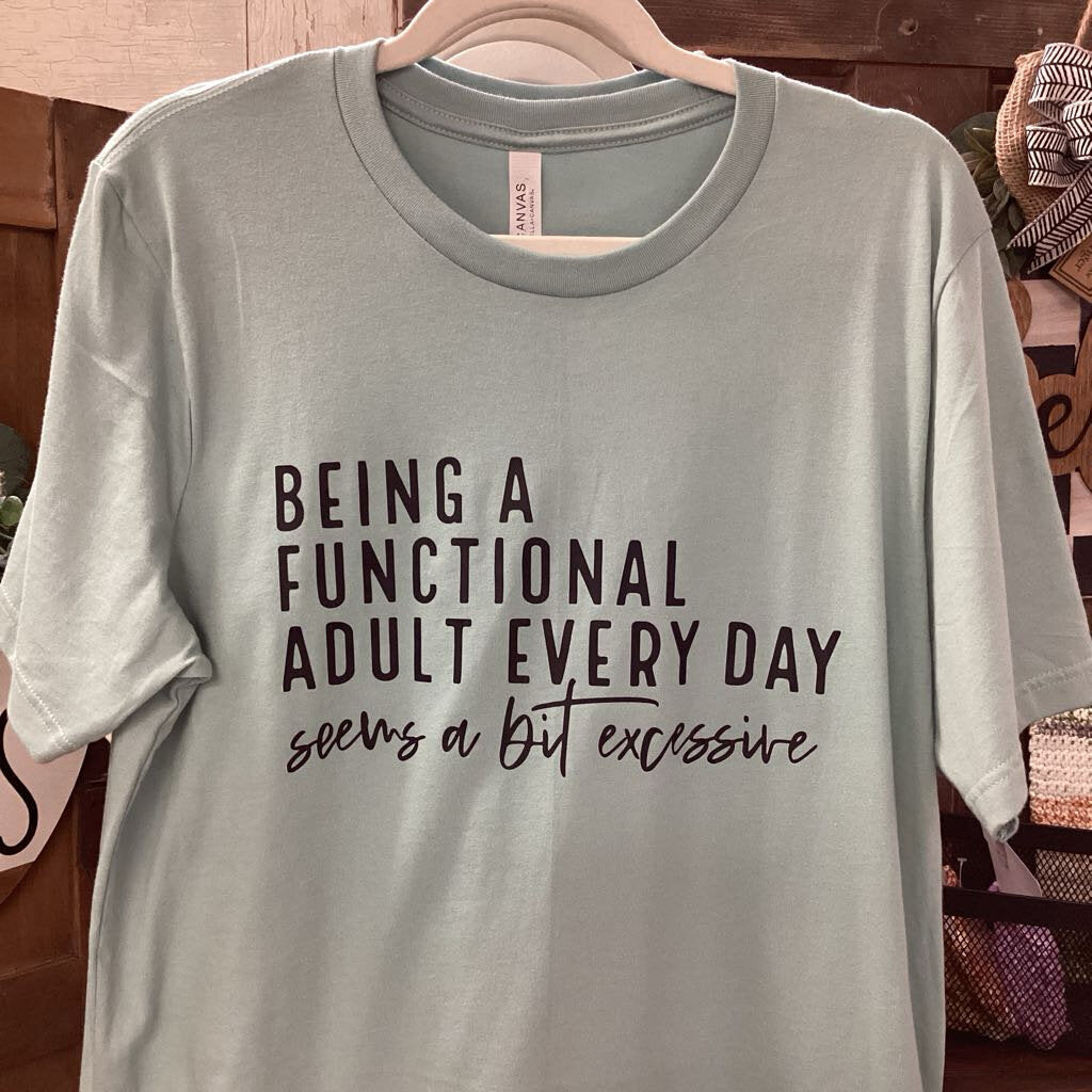 Functional Adult Large t-shirt