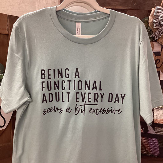 Functional Adult Large t-shirt
