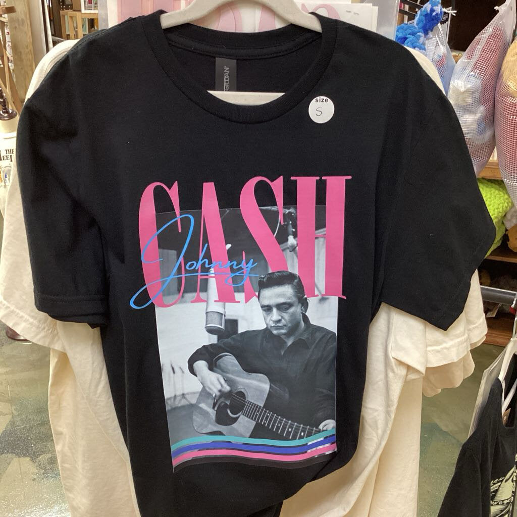 Johnny Cash Black T-shirt Small