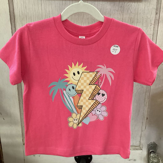 Summer Lightning Bolt 3T T-shirt