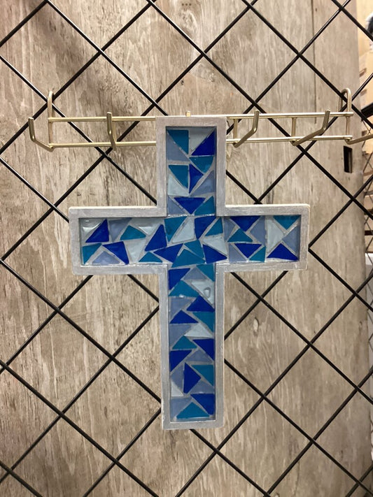 Blue Multi Cross