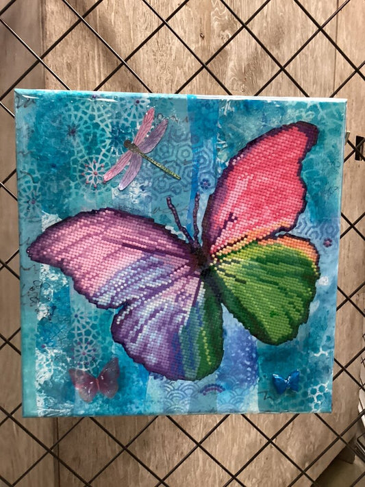 Mixed Media Butterfly