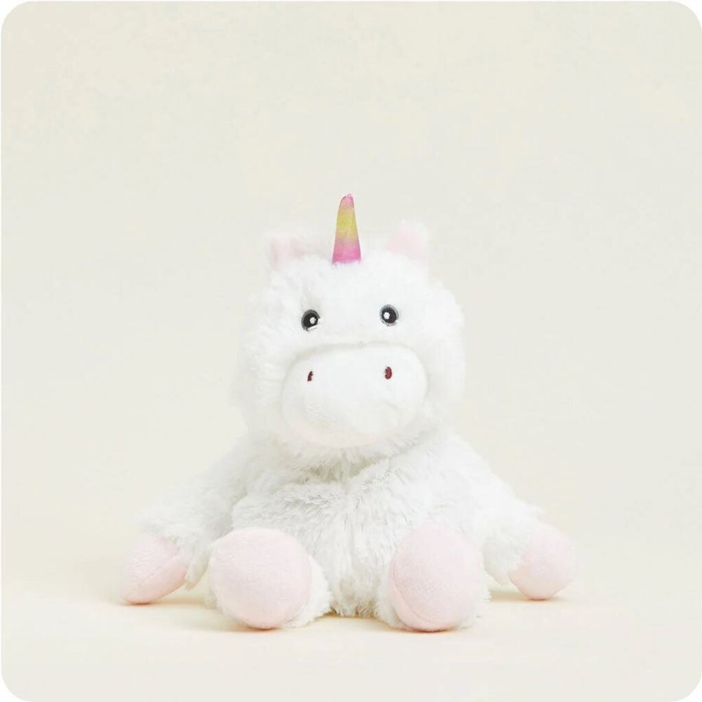Warmies Unicorn Jr White