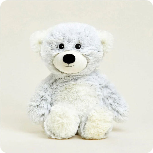Warmies Marshmallow Grey Bear