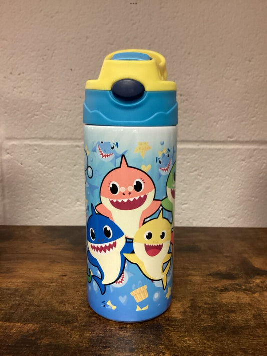 Baby Shark Kids 12 oz tumbler - blue/yellow lid