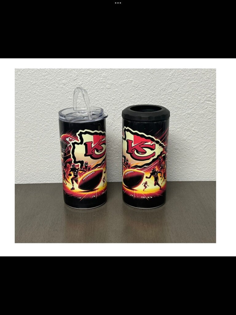 Kansas City Red 16 oz 4 in 1 Tumbler