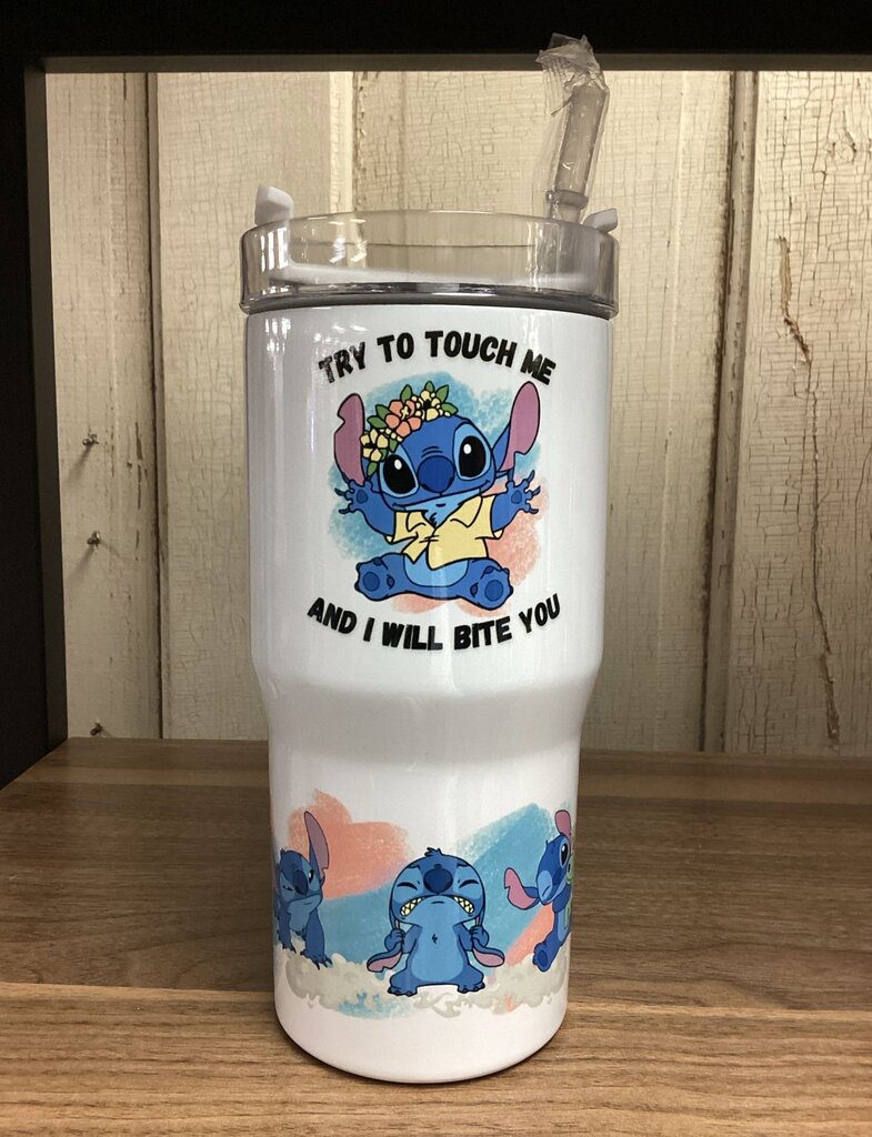 Touch me and I will bite you 20oz with handle