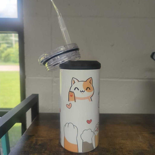 Cat Life 16oz Koozie/Tumbler