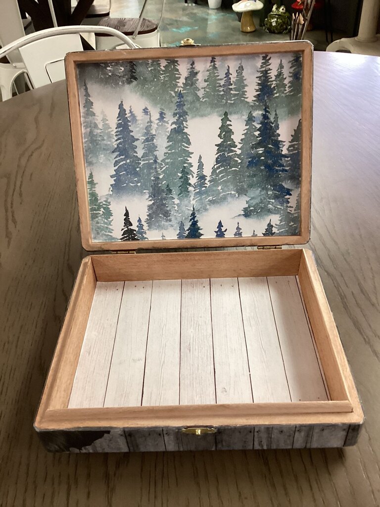 Highland Cow Memory Box