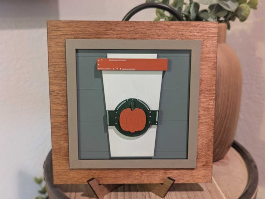 Stained Square Frame