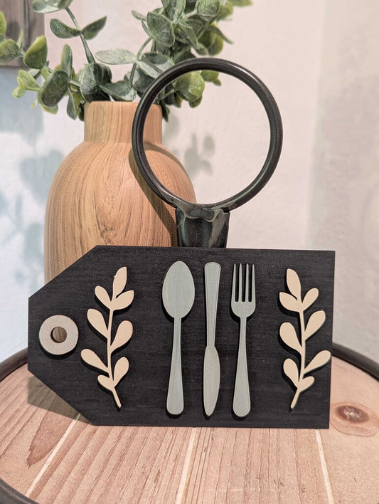 Silverware Tag