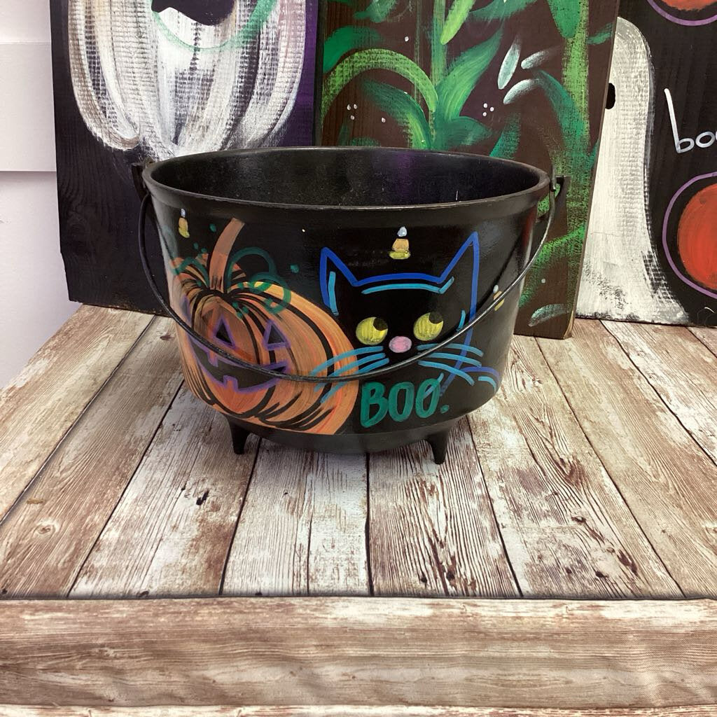 Vintage metal bucket
