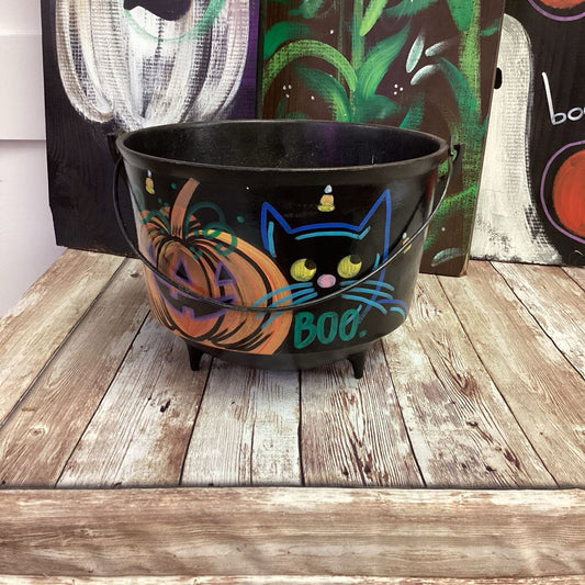 Vintage metal bucket