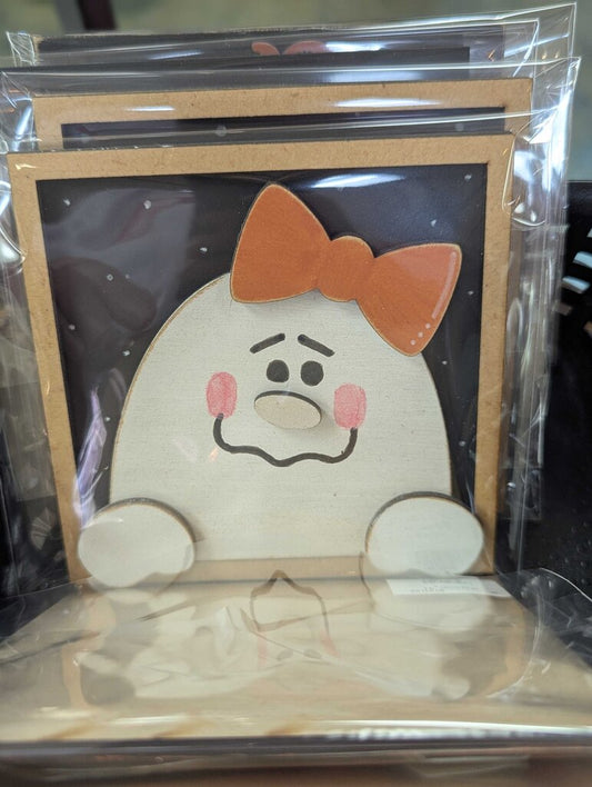 Girl Ghost Square