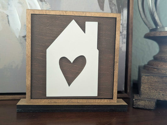 White House with Heart Square