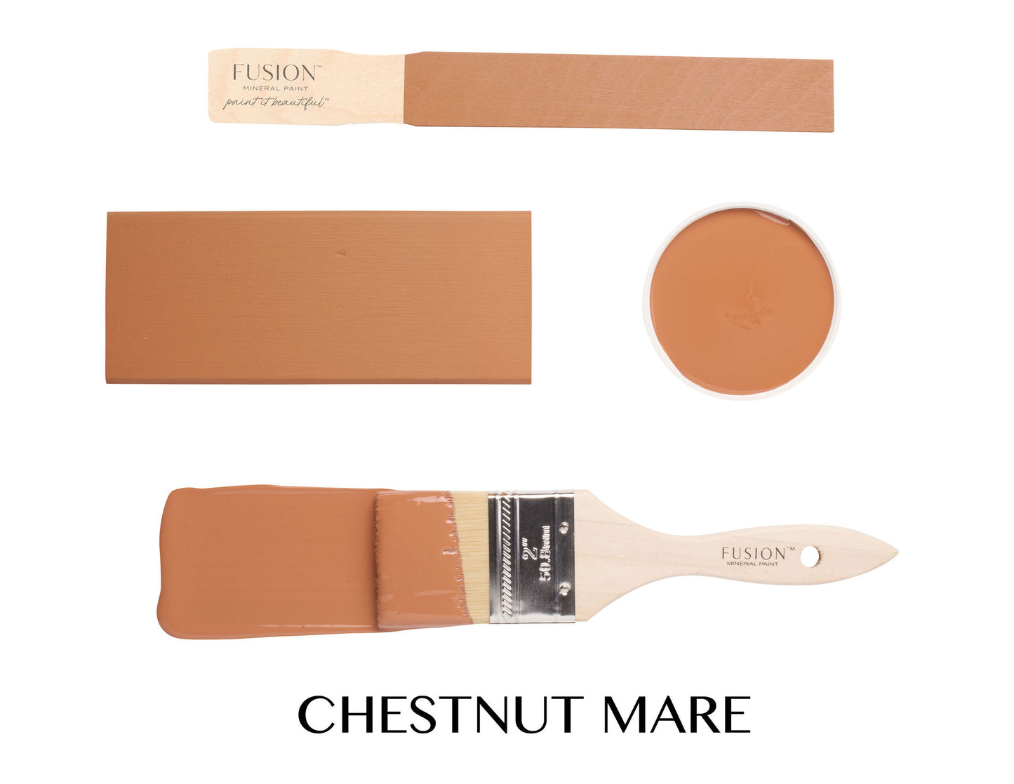 FM Chestnut Mare Paint Sample