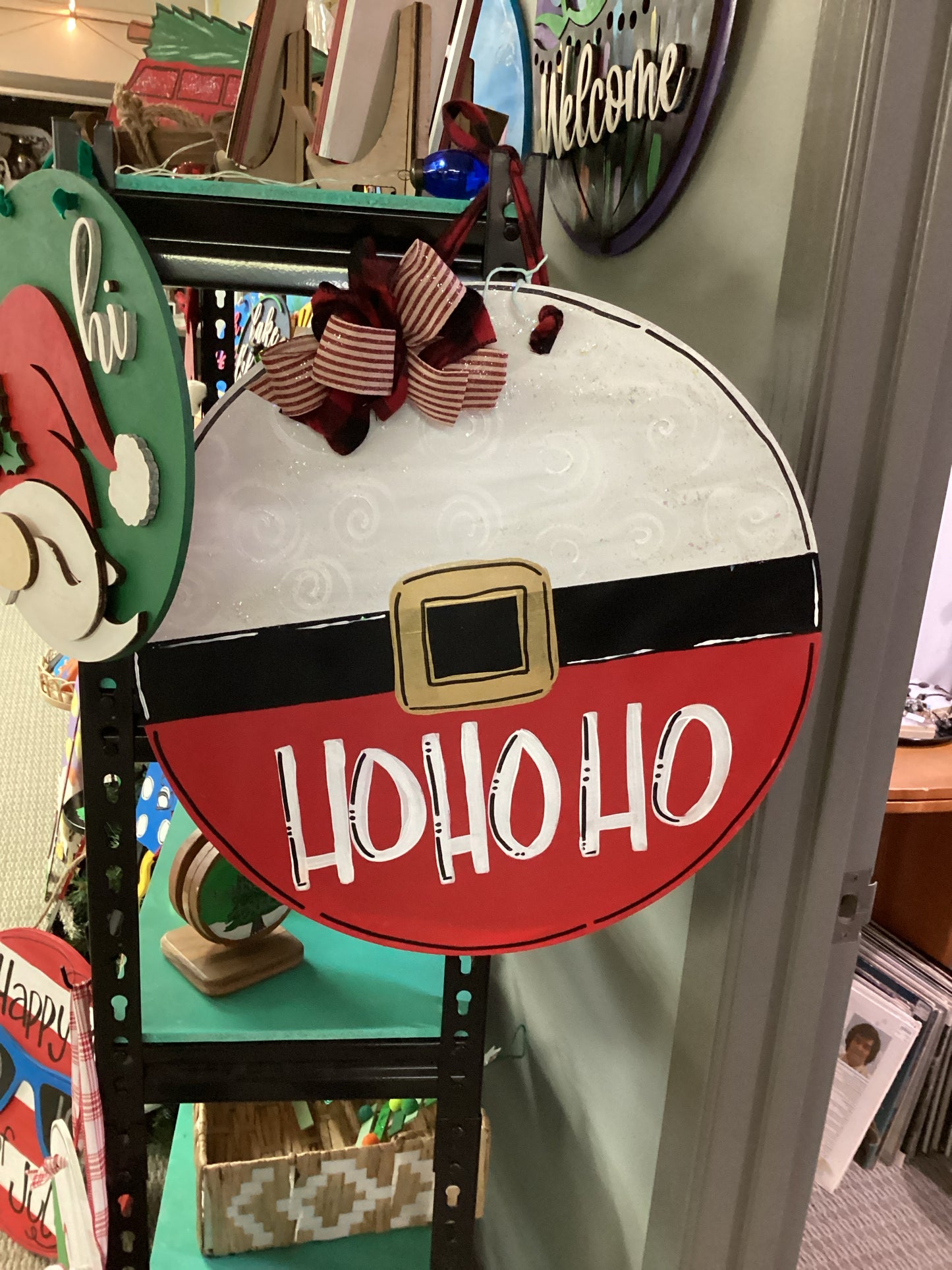 HoHoHo Santa Door sign