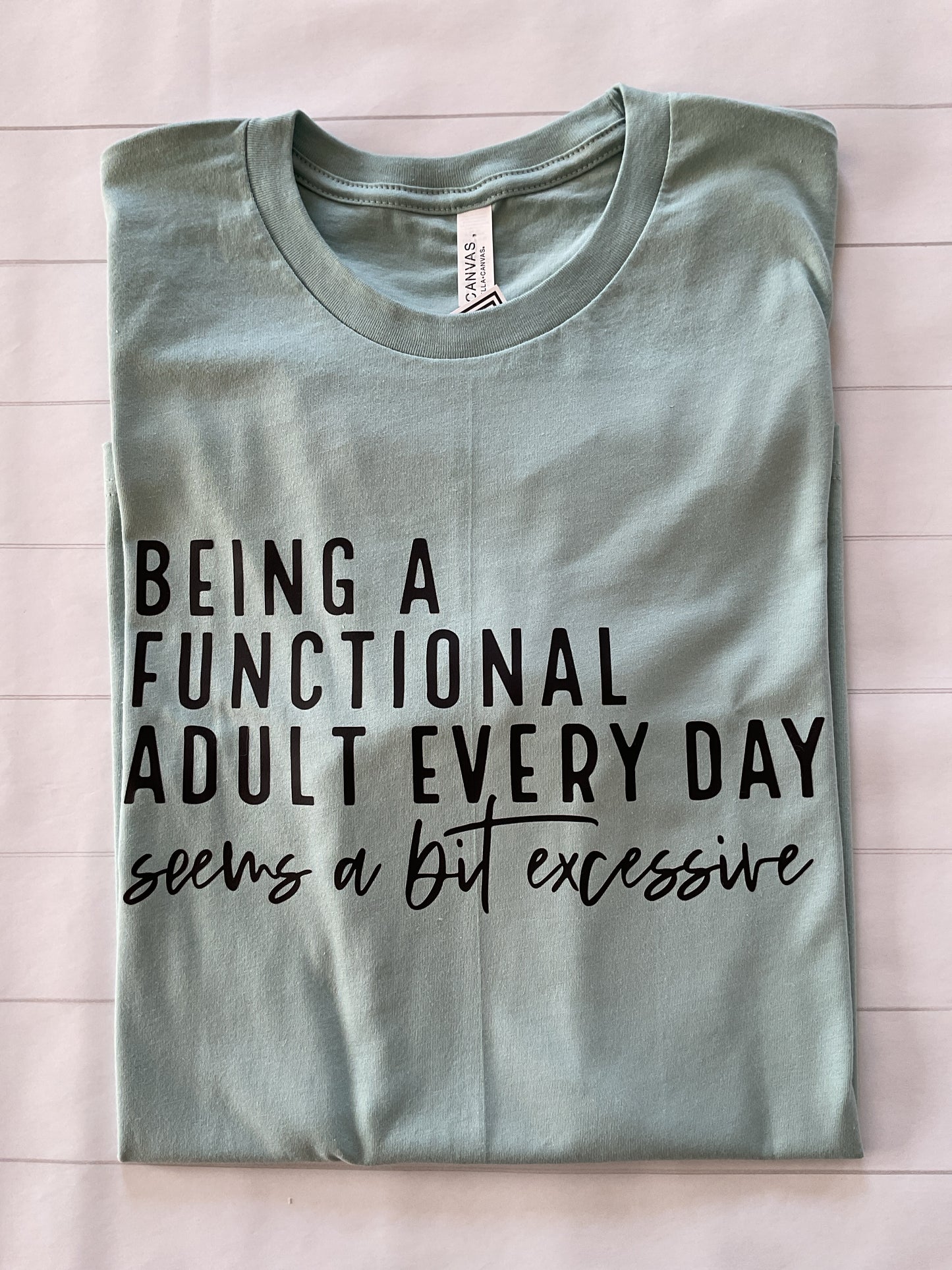 Functional Adult Large t-shirt