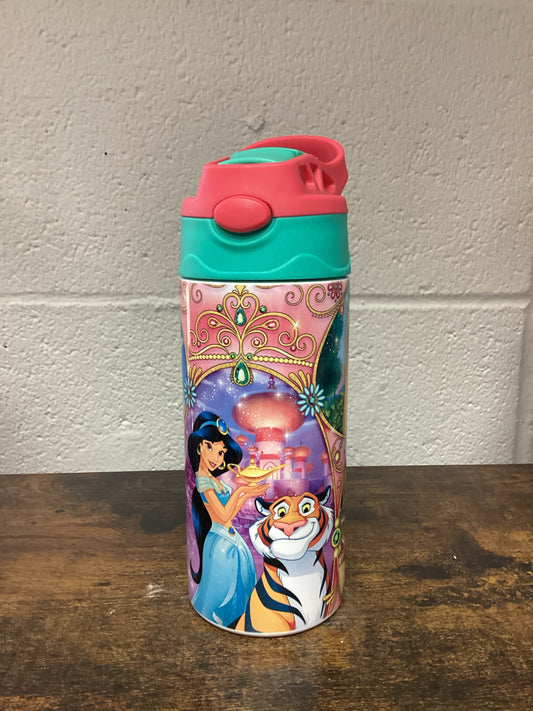 Princesses Kids 12oz Tumbler Teal/Pink Lid