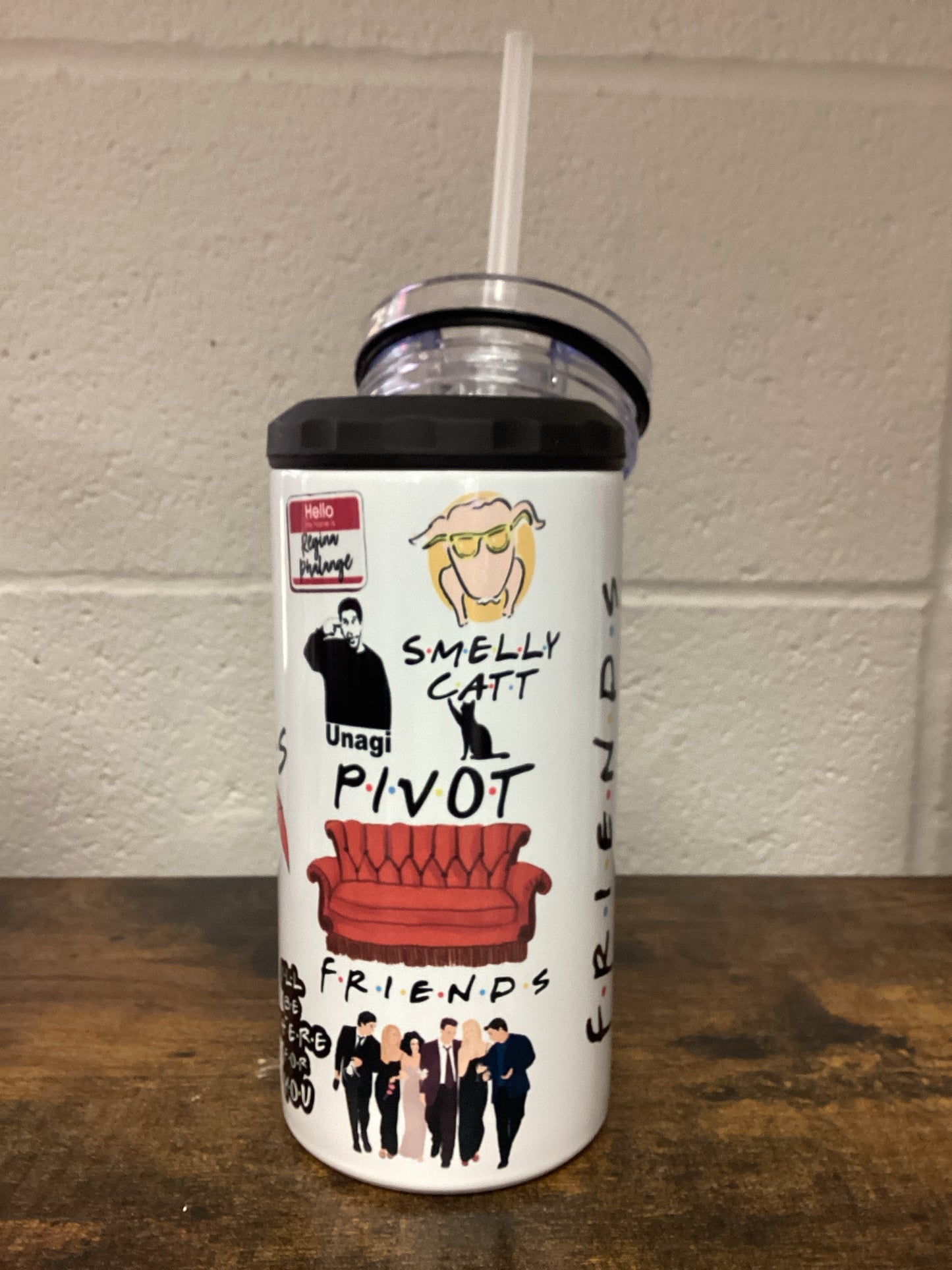 Friends 16 oz 4 in 1 Tumbler