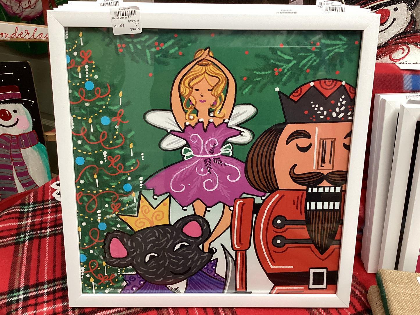 Nutcracker 12x12 Framed Print