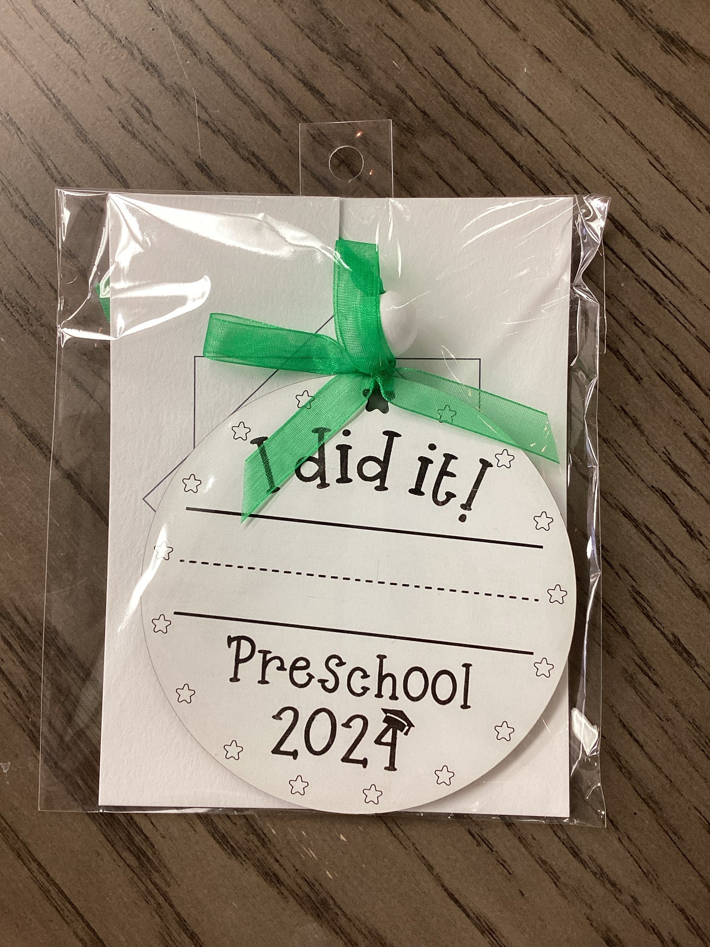 I did it! Preschool Keepsake Ornament