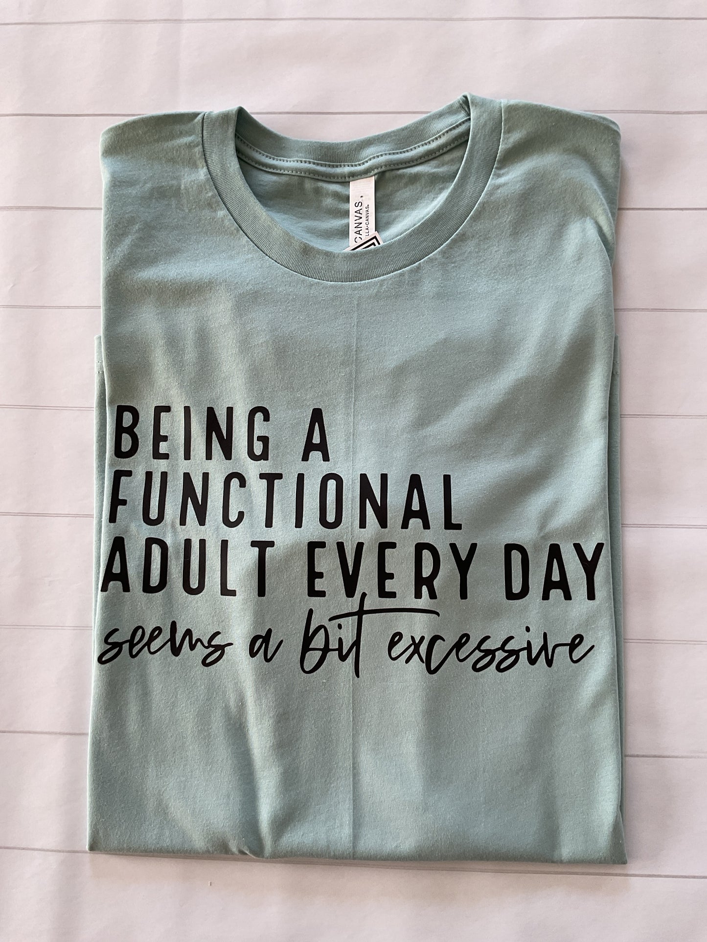 Functional Adult Large t-shirt