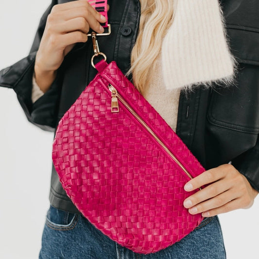 fuschia bag