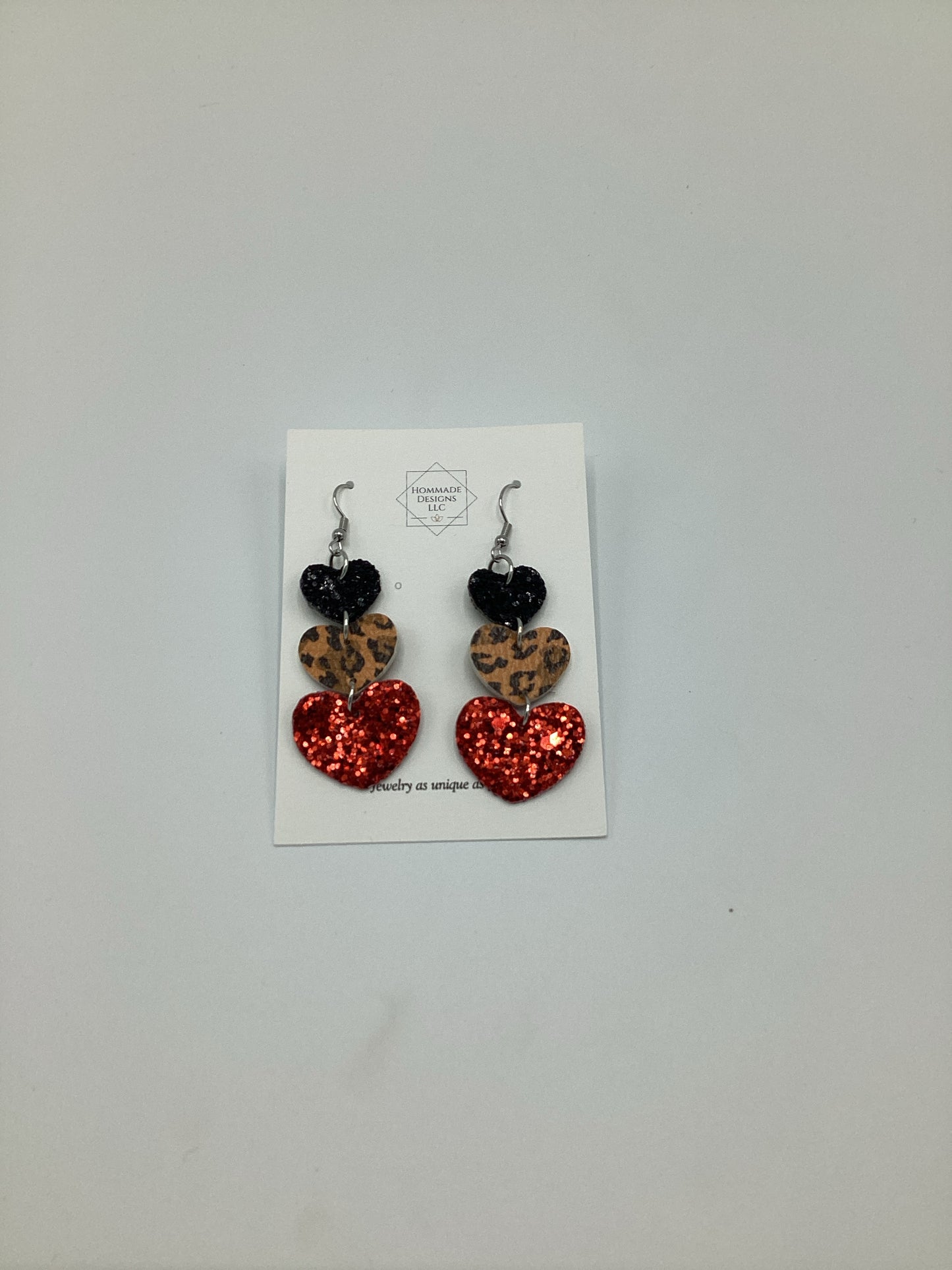 Sparkle Heart Earrings