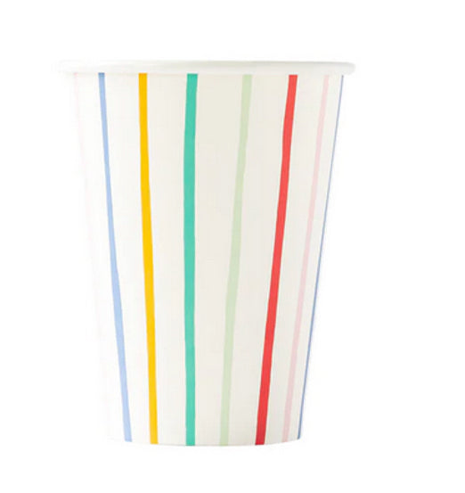 oui birthday party paper cups