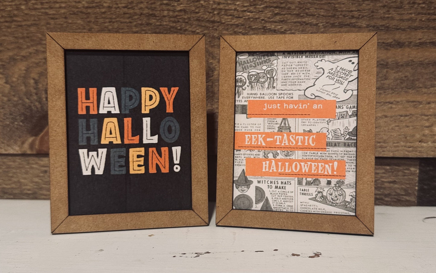 Halloween Frame Eek Tastic