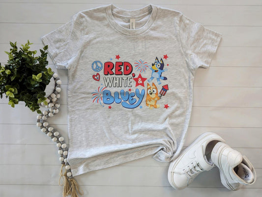 Red, White & Bluey Youth Medium