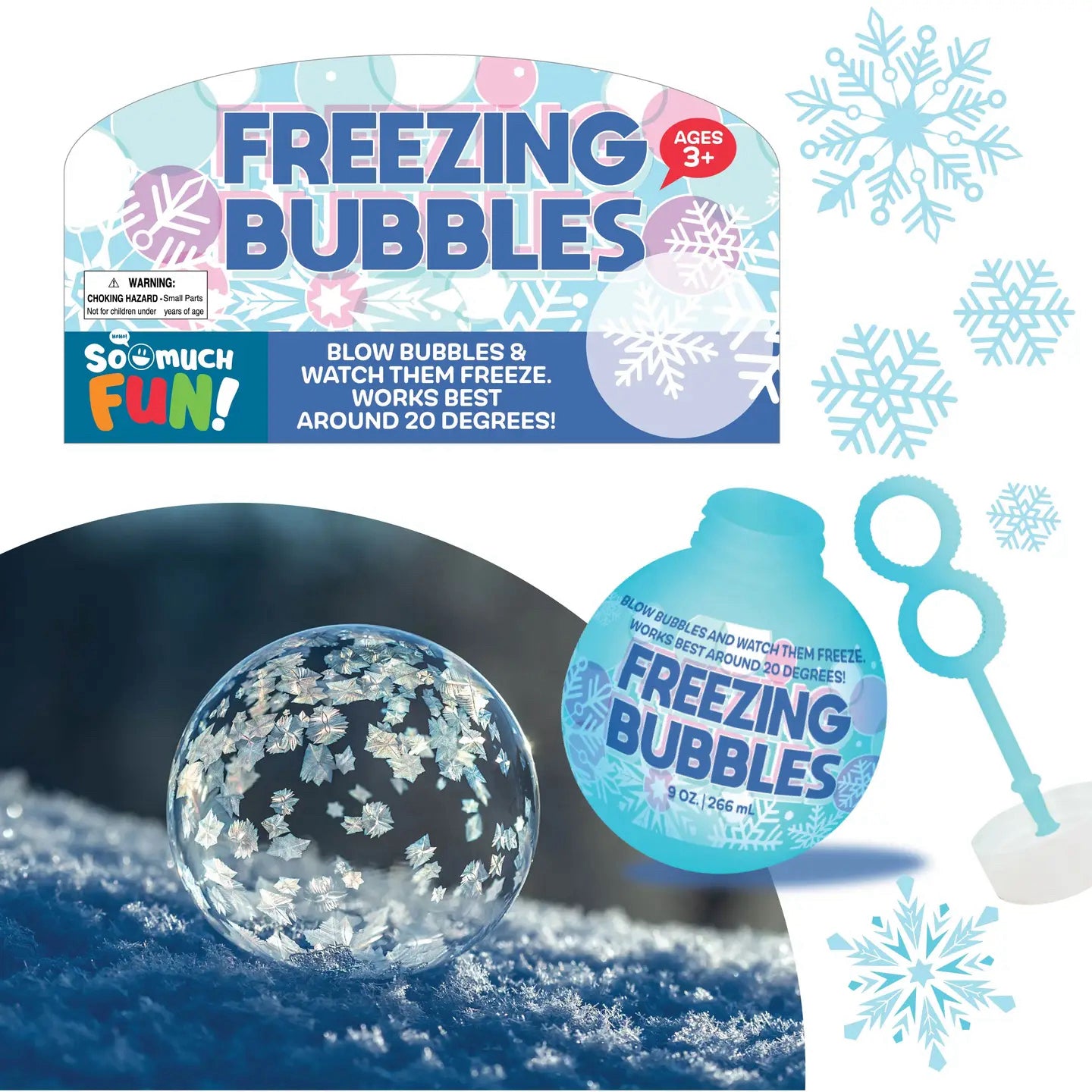 Freezing Bubbles