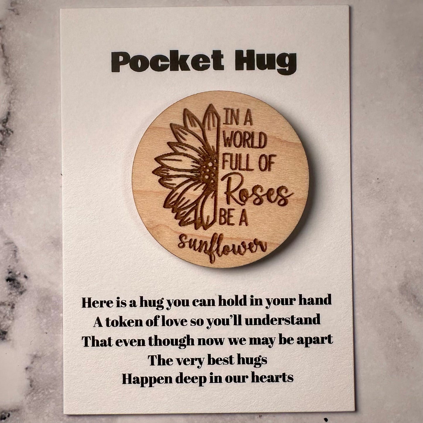 sunflower ph- Home Decor Wood Engraving