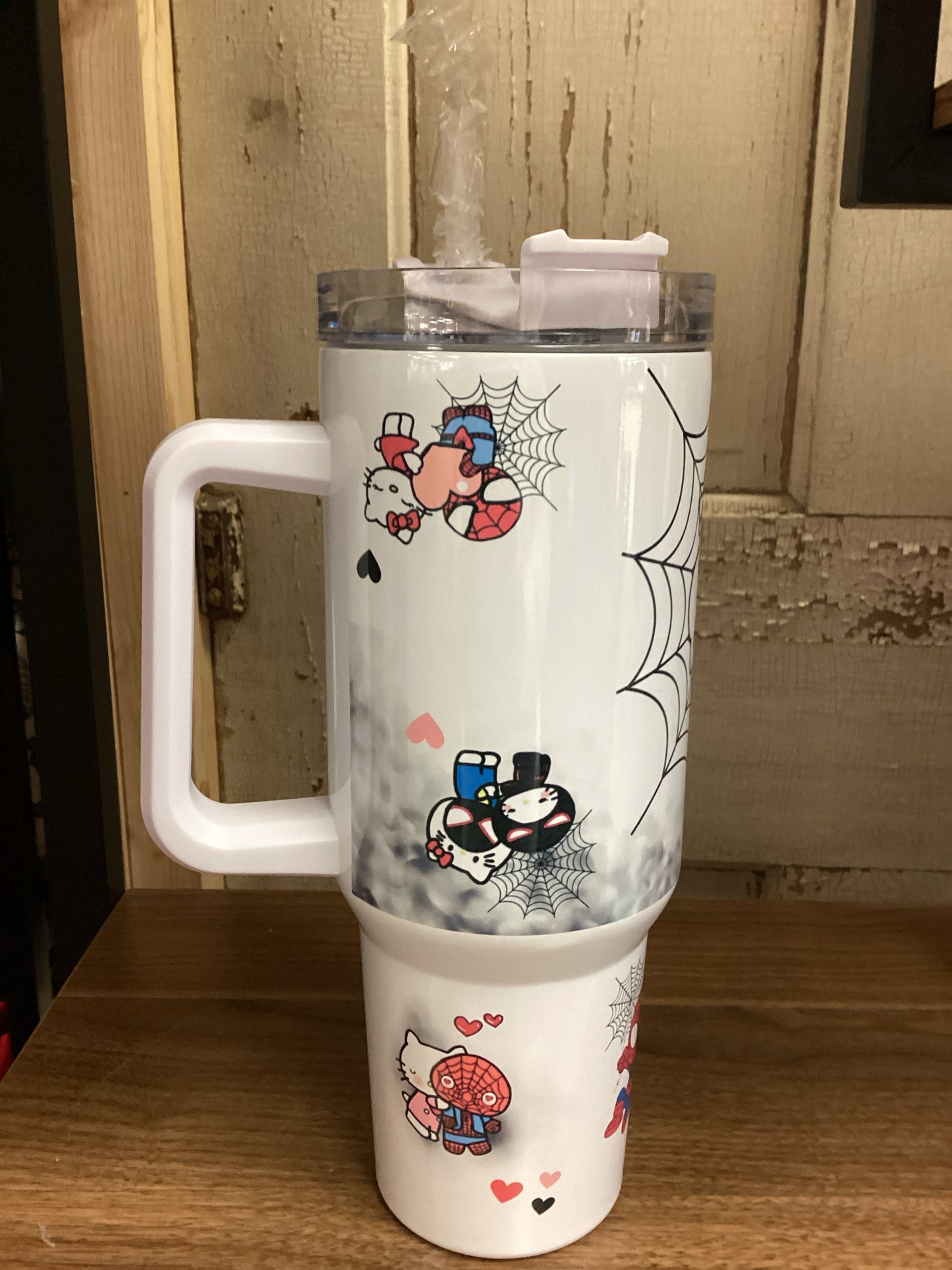 Kitty and Spider 40oz Tumbler