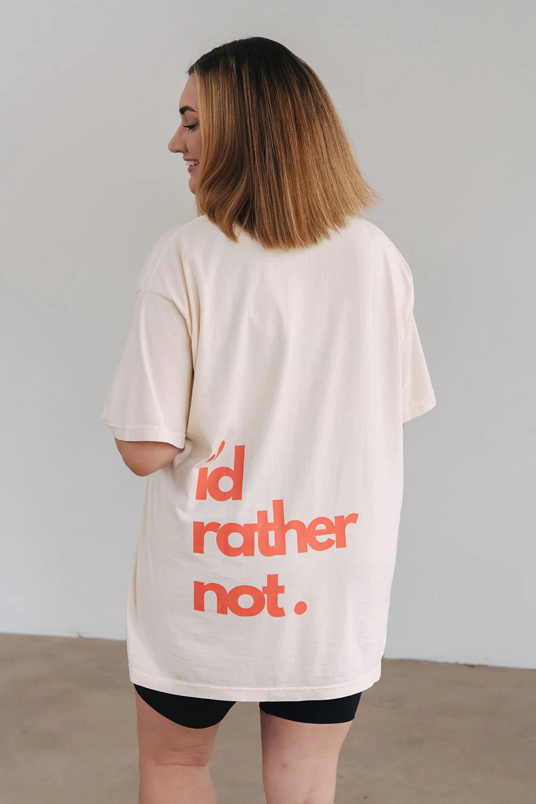 4X i'd rather not tee