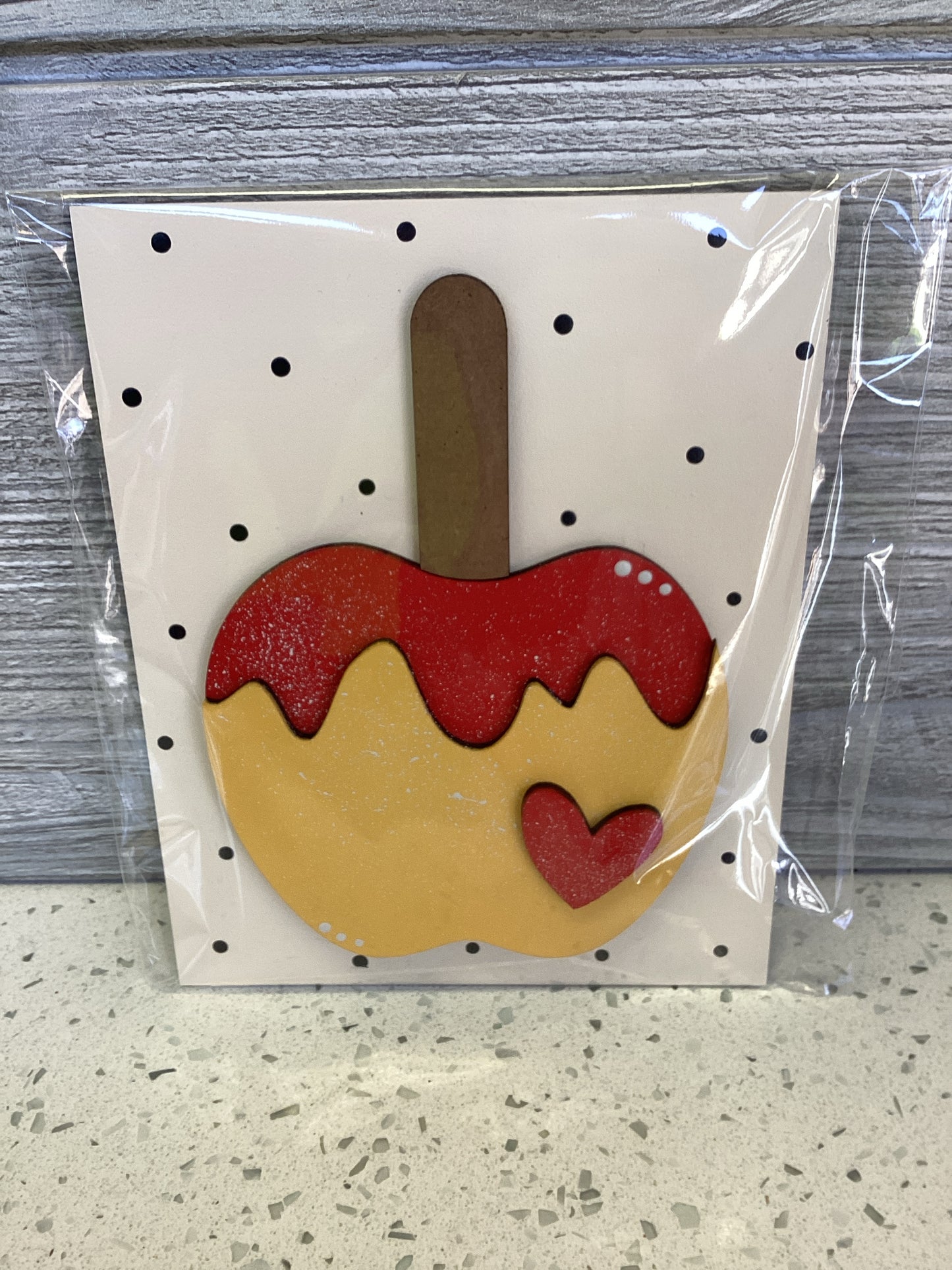 Fall Rectangle Carmel Apple