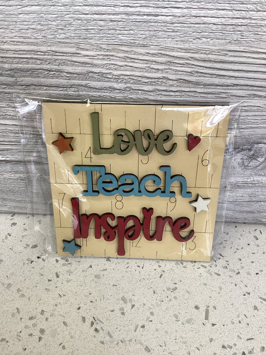 Square Love Teach Inspire