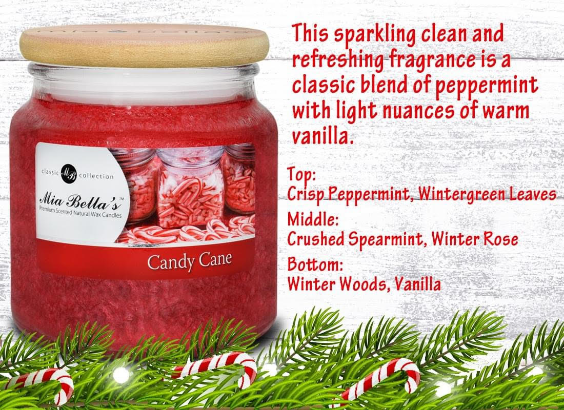 Candy Cane Candle