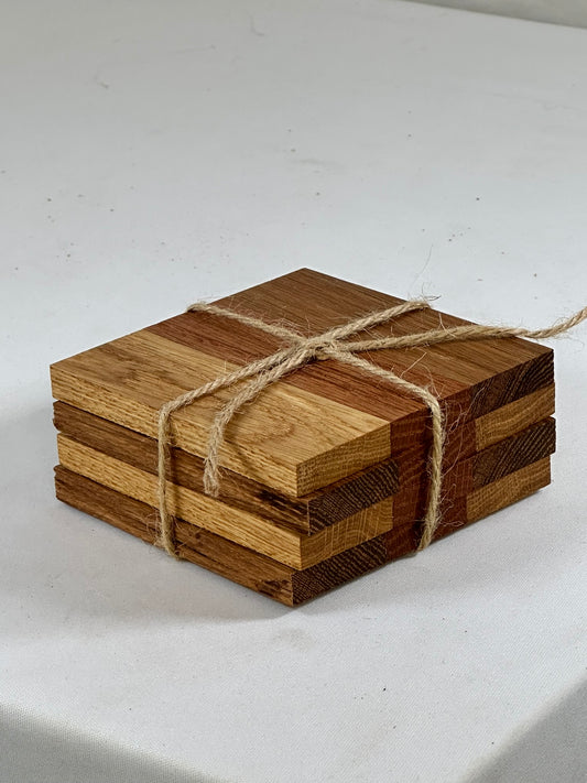 Hardwood Coasters