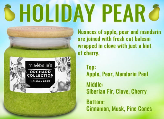 Holiday Pear Candle